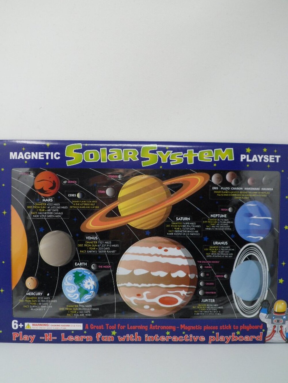 Magnetic Solar System Playset
